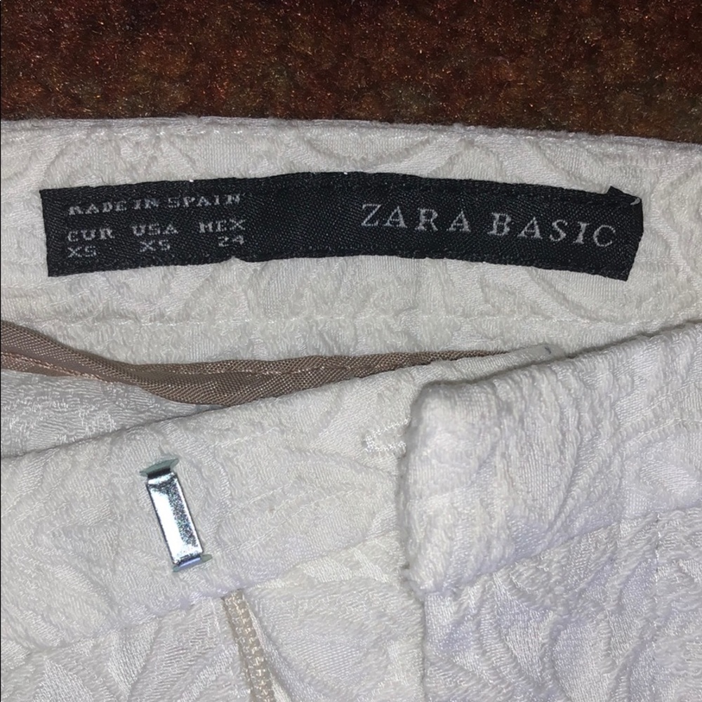 Zara Basic Raised Print Pants - image 2